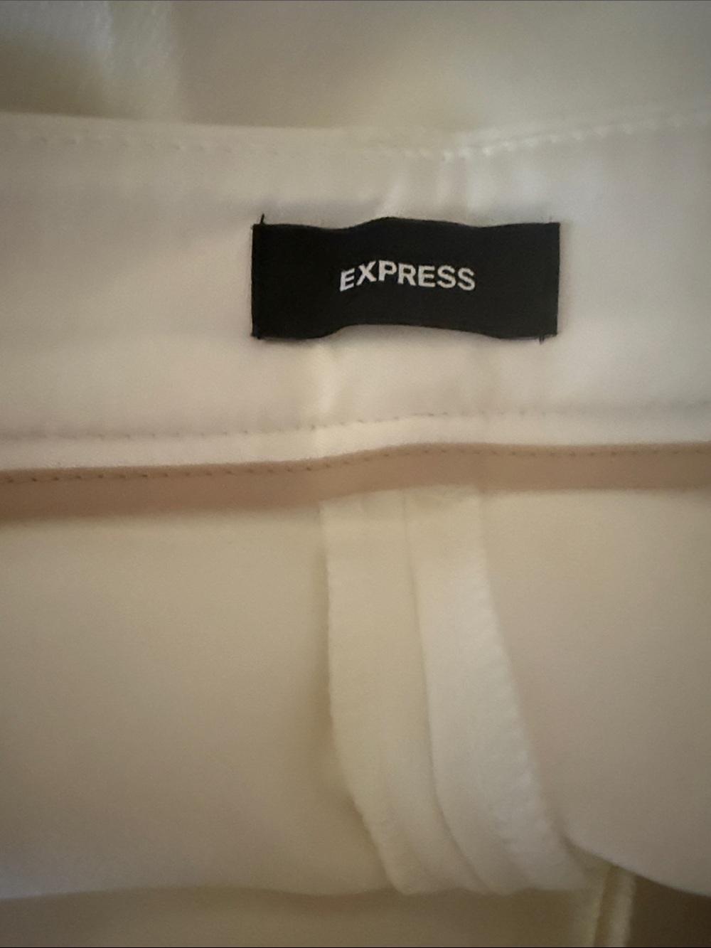 White Express Editor Ankle Pants Suit Size 16 Long/XL - Picture 11 of 13